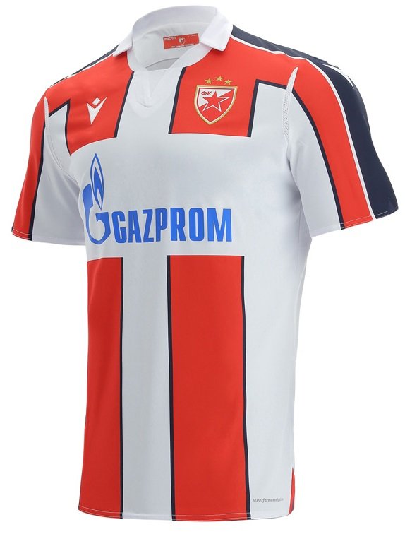 Camisa I Estrela Vermelha 2021 2022 Macron oficial 